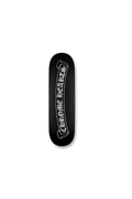 black and white skateboard deck