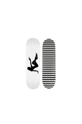 silhouette & stripes skateboard deck set